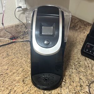 Keurig Black and Silver Coffee Maker